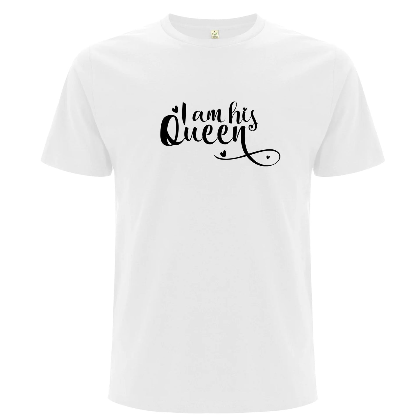 I Am Her King & I Am His Queen – T-shirts för Par