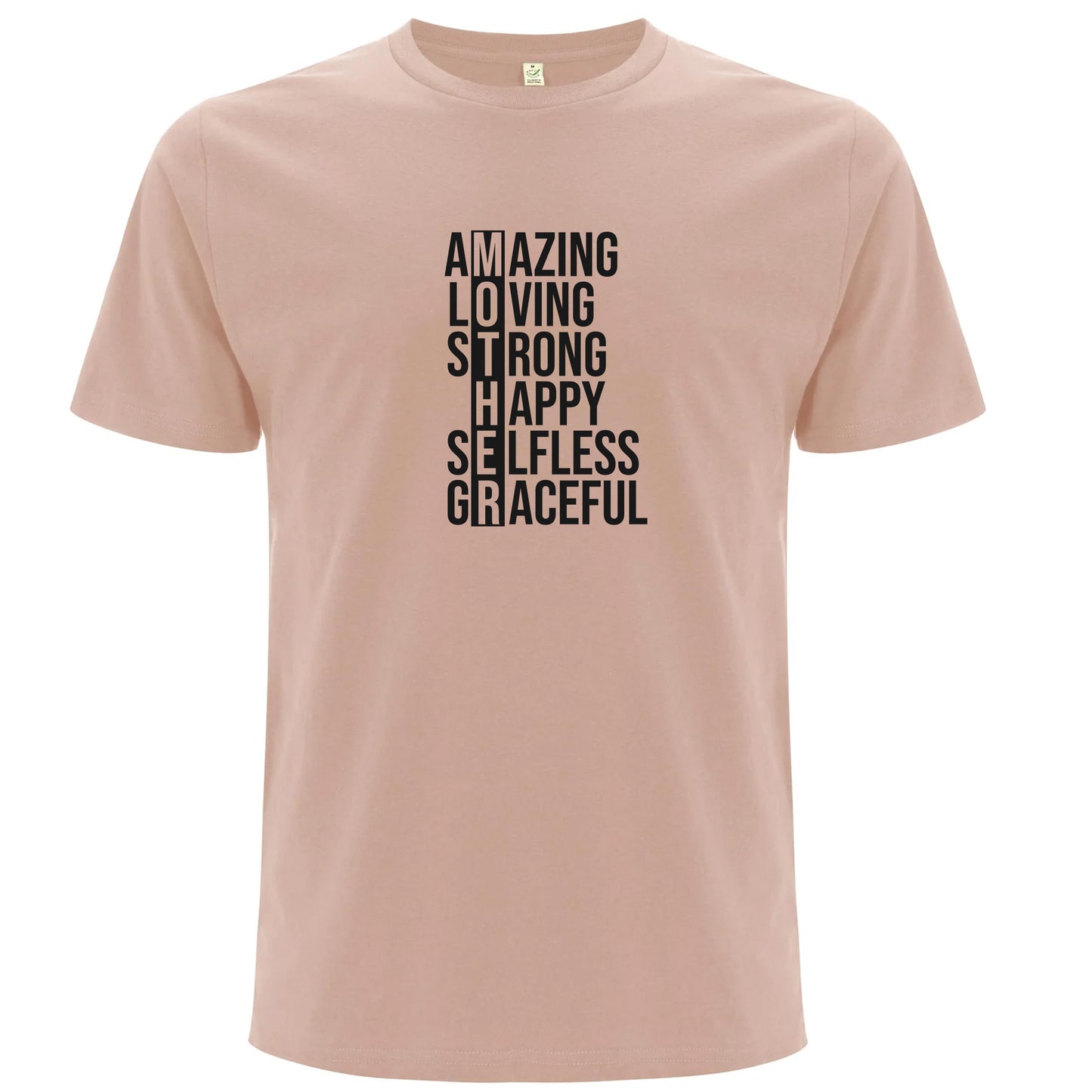 Inspirerande och Stärkande T-shirt för Mamma-Lovely Text