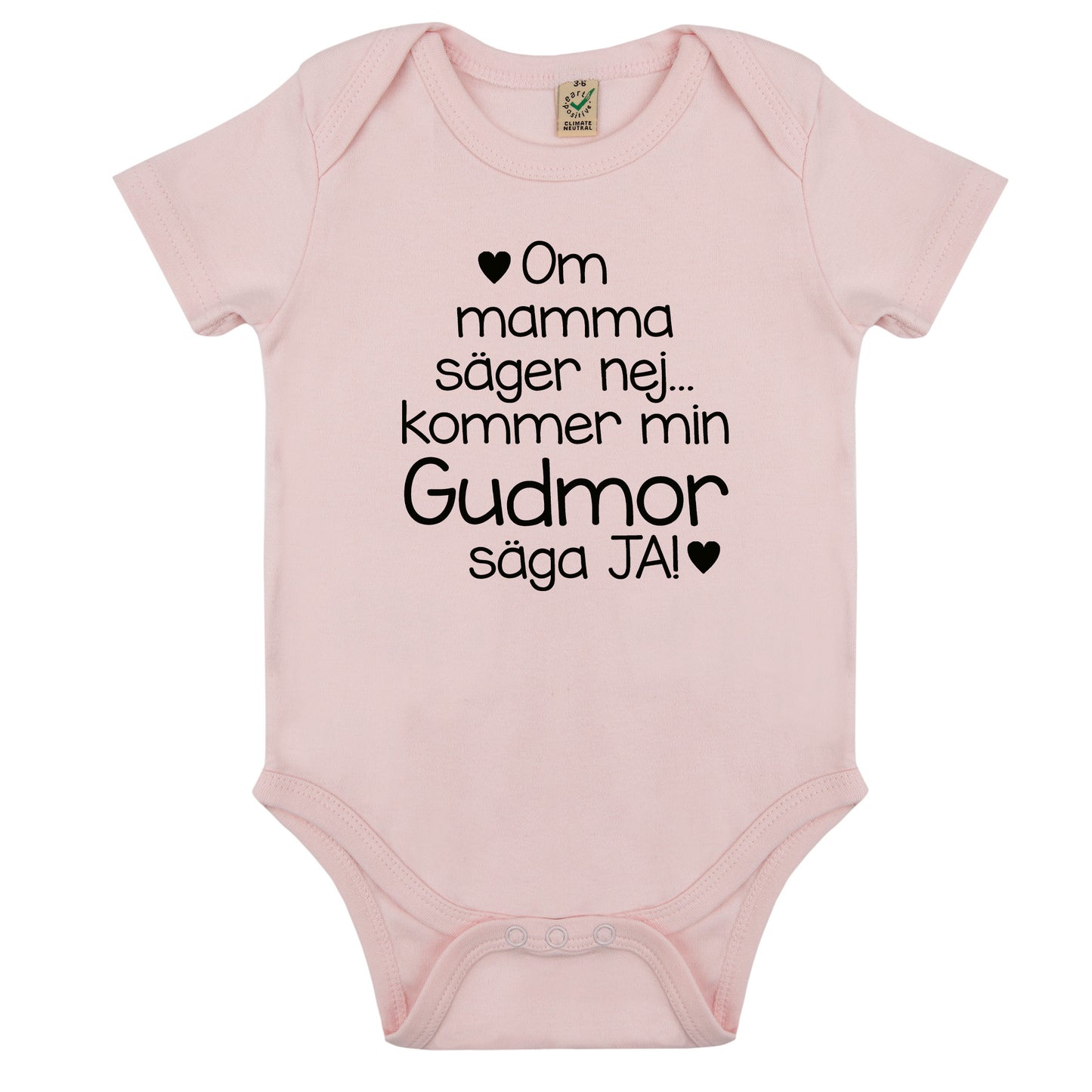 Om mamma säger nej… kommer min Gudmor säga JA! – Babybody-Lovely Text