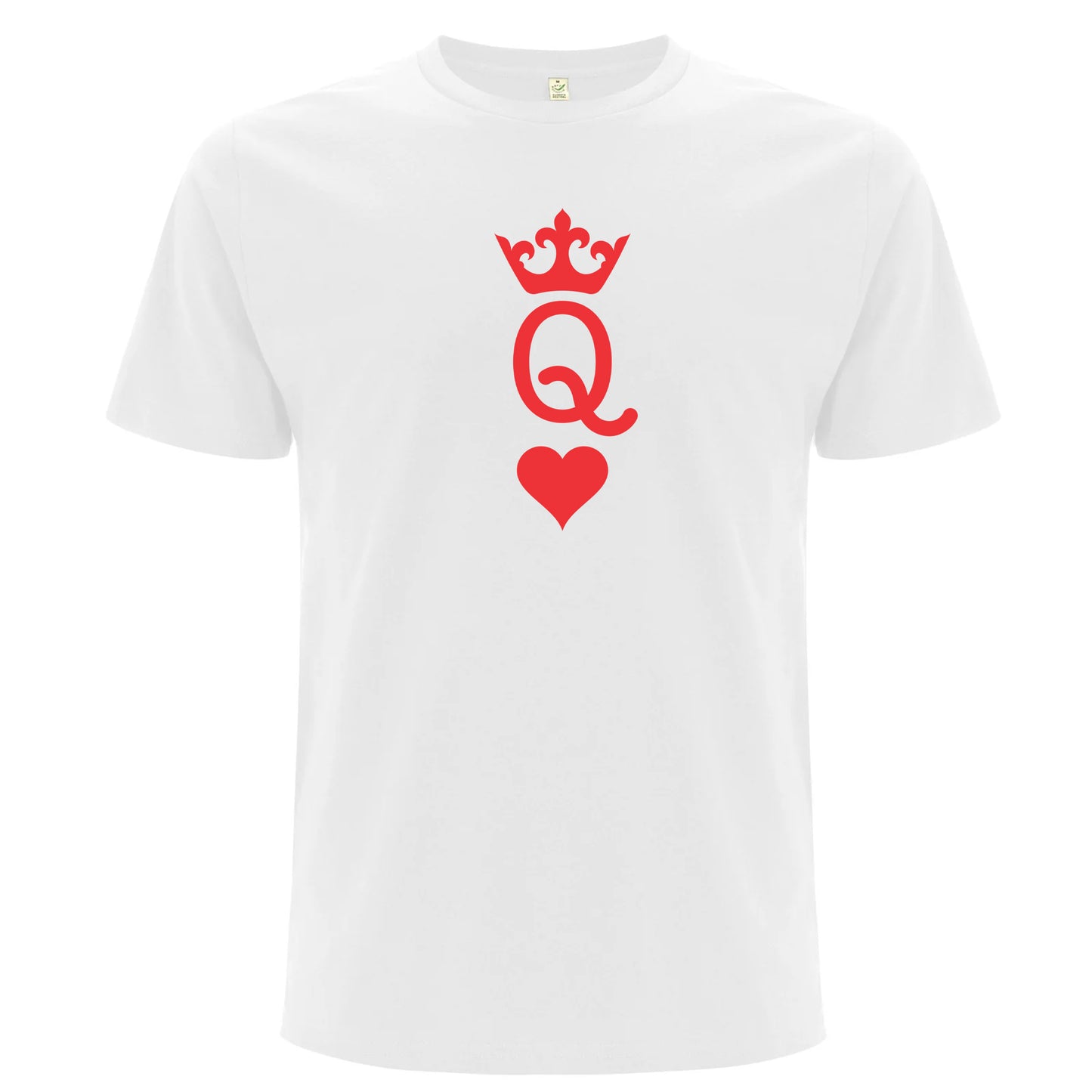 K & Q – T-shirts för Par Inspirerade av Kortlek