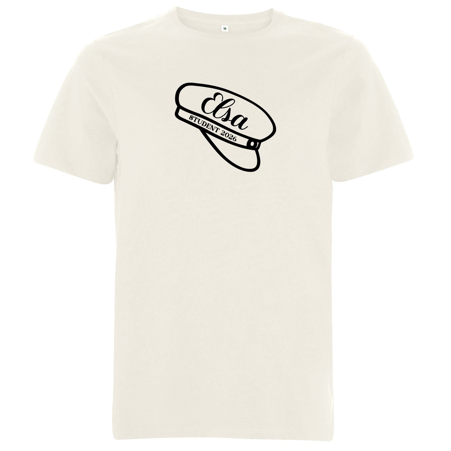 Studentmössa med namn – Unisex T-shirt