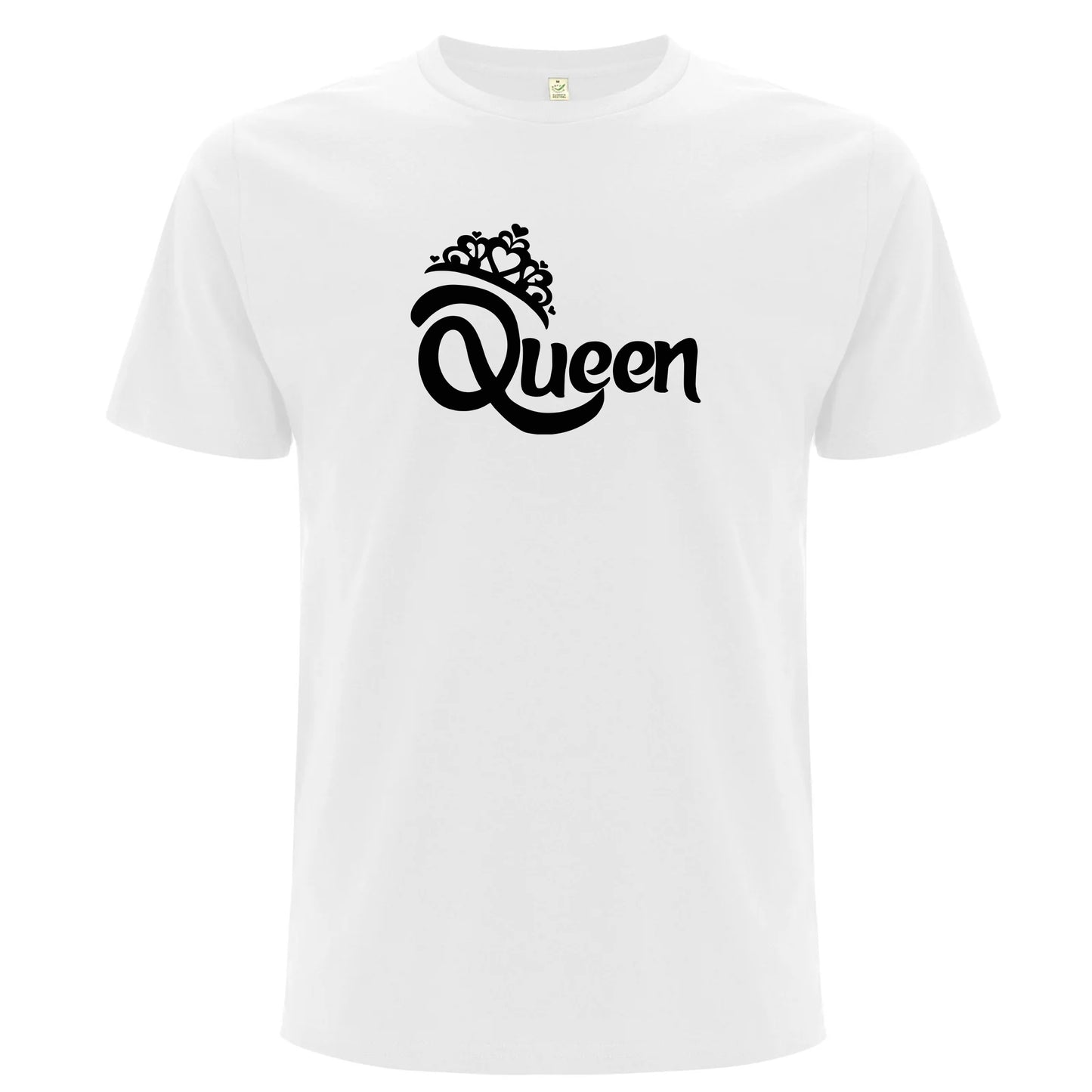 King & Queen – T-shirts för Par till Alla Hjärtans Dag