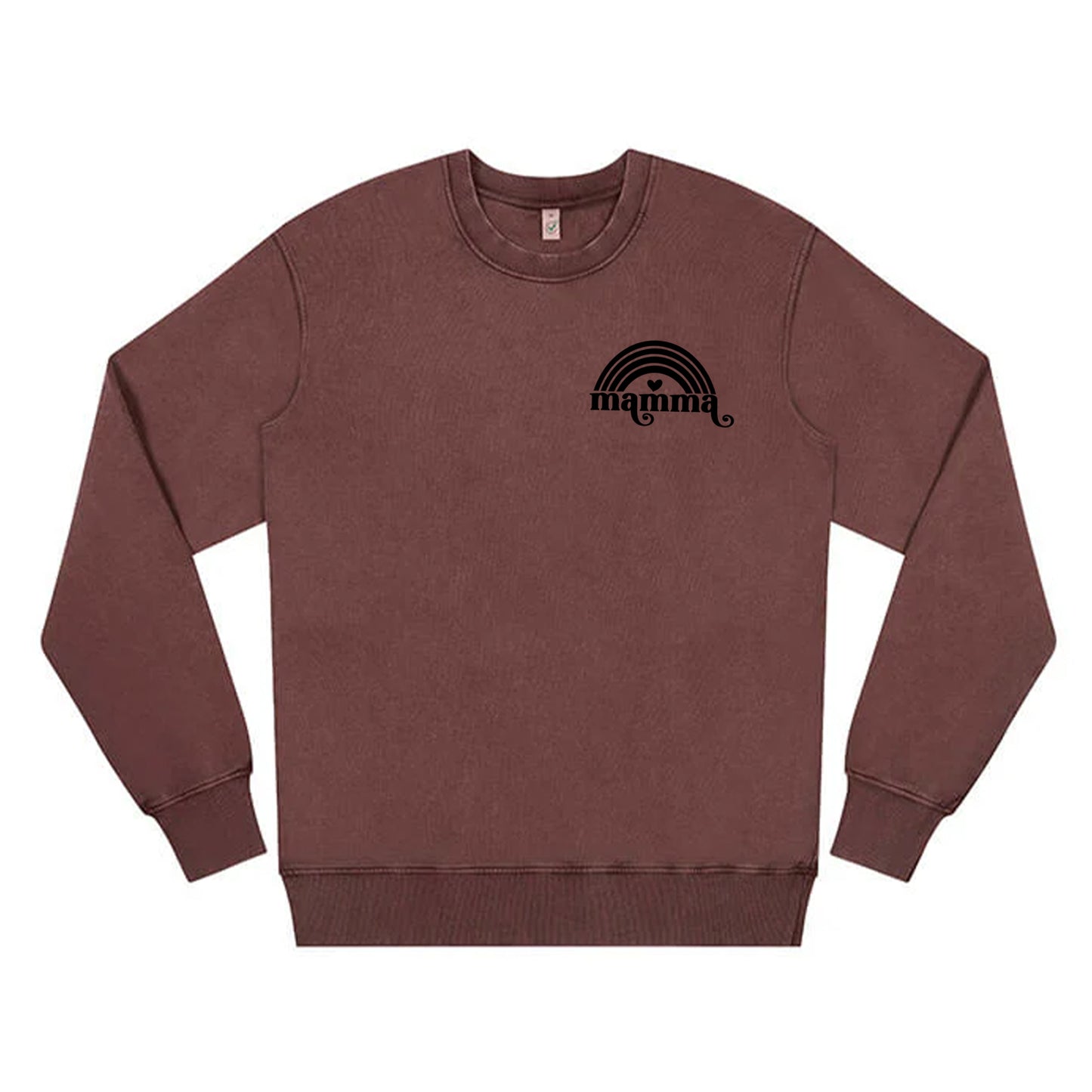 Mamma Tröja med Regnbåge – Unisex Sweatshirt