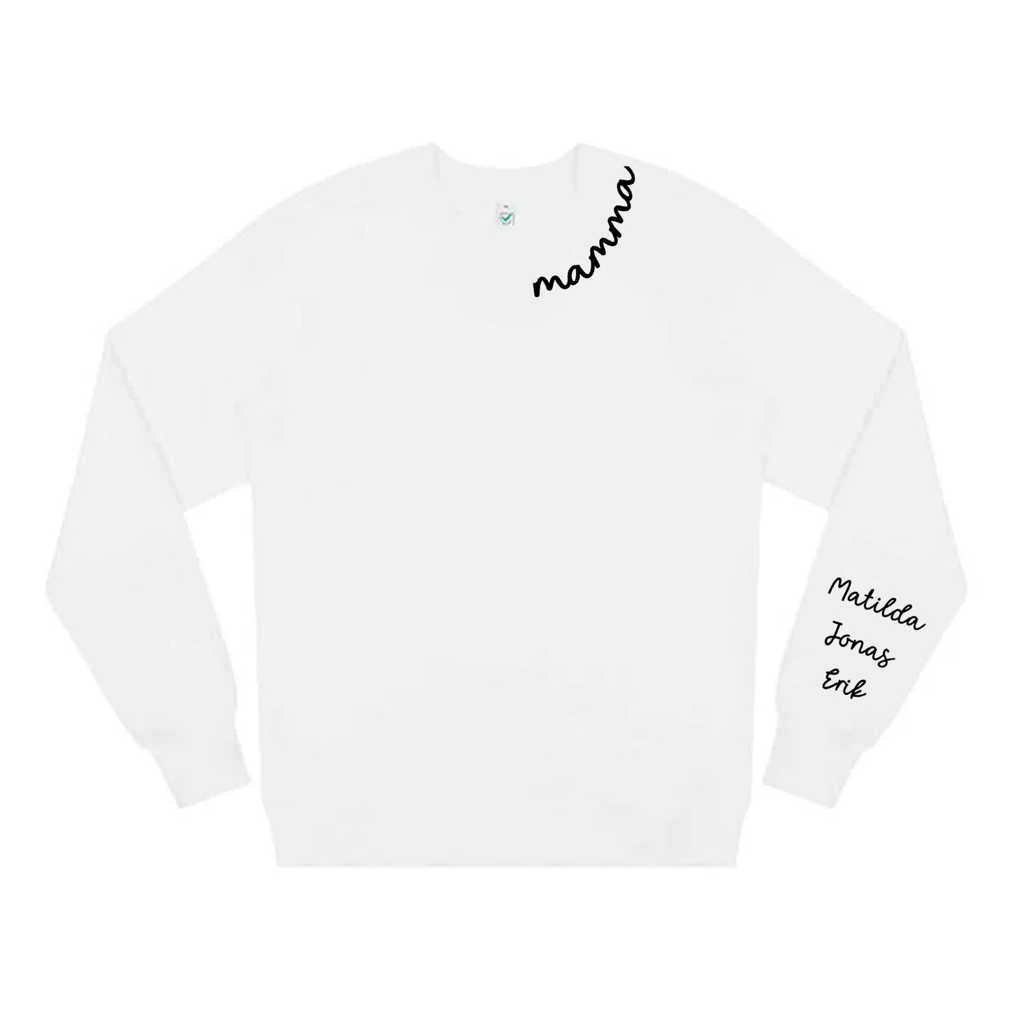 Mamma Tröja med Namn – Unisex & Personlig