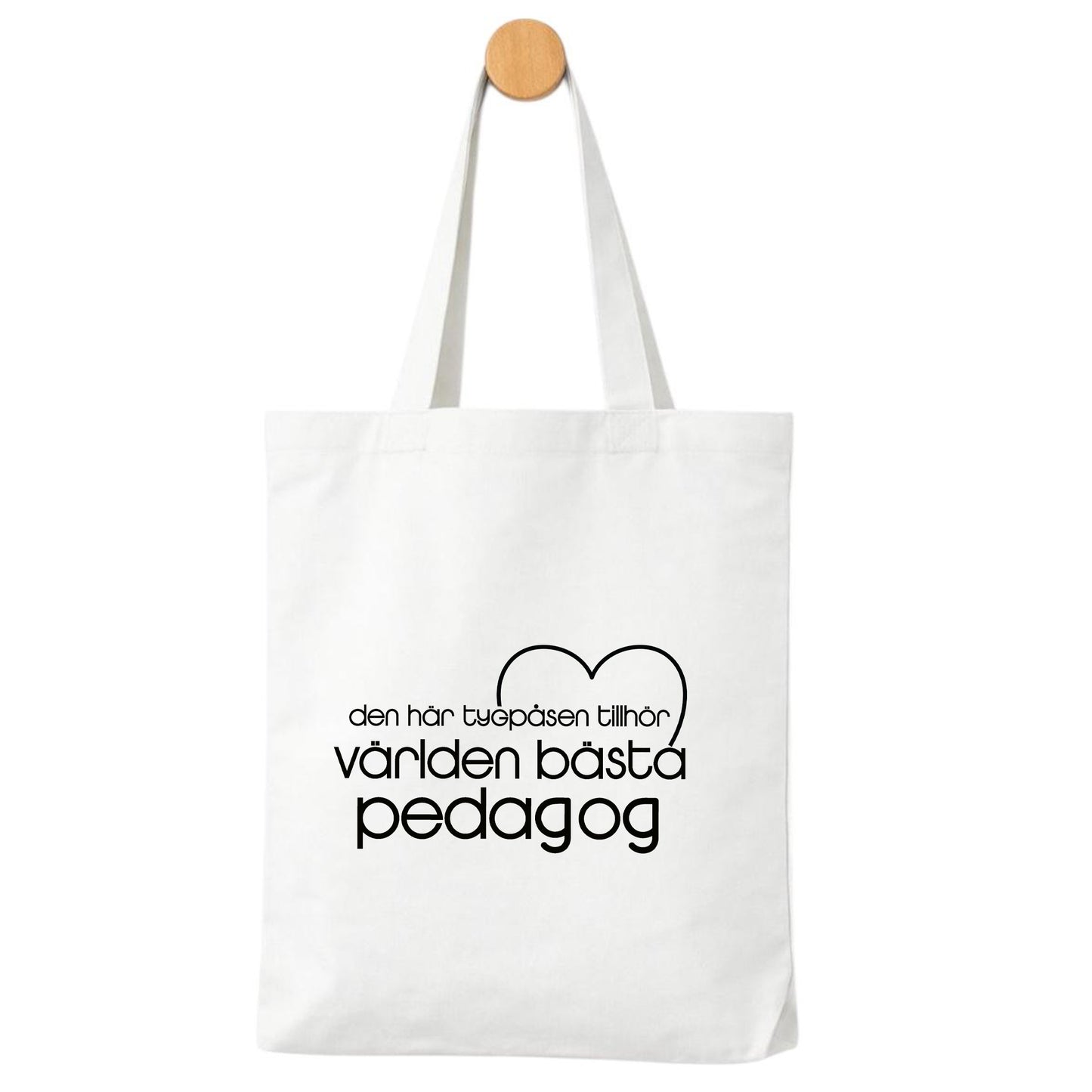 Tygpåse – Världens bästa lärare / pedagog