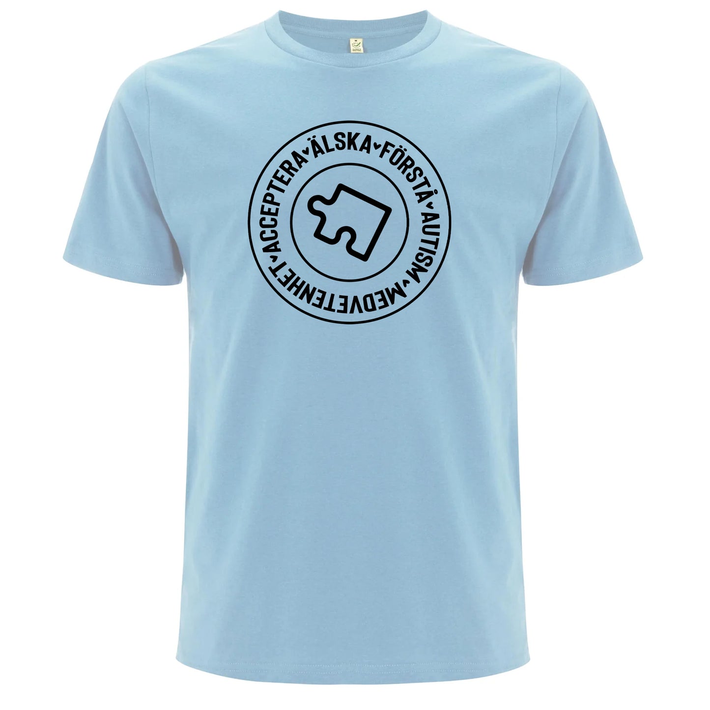 Acceptera Älska Förstå Autism Medvetenhet T-shirt-Lovely Text