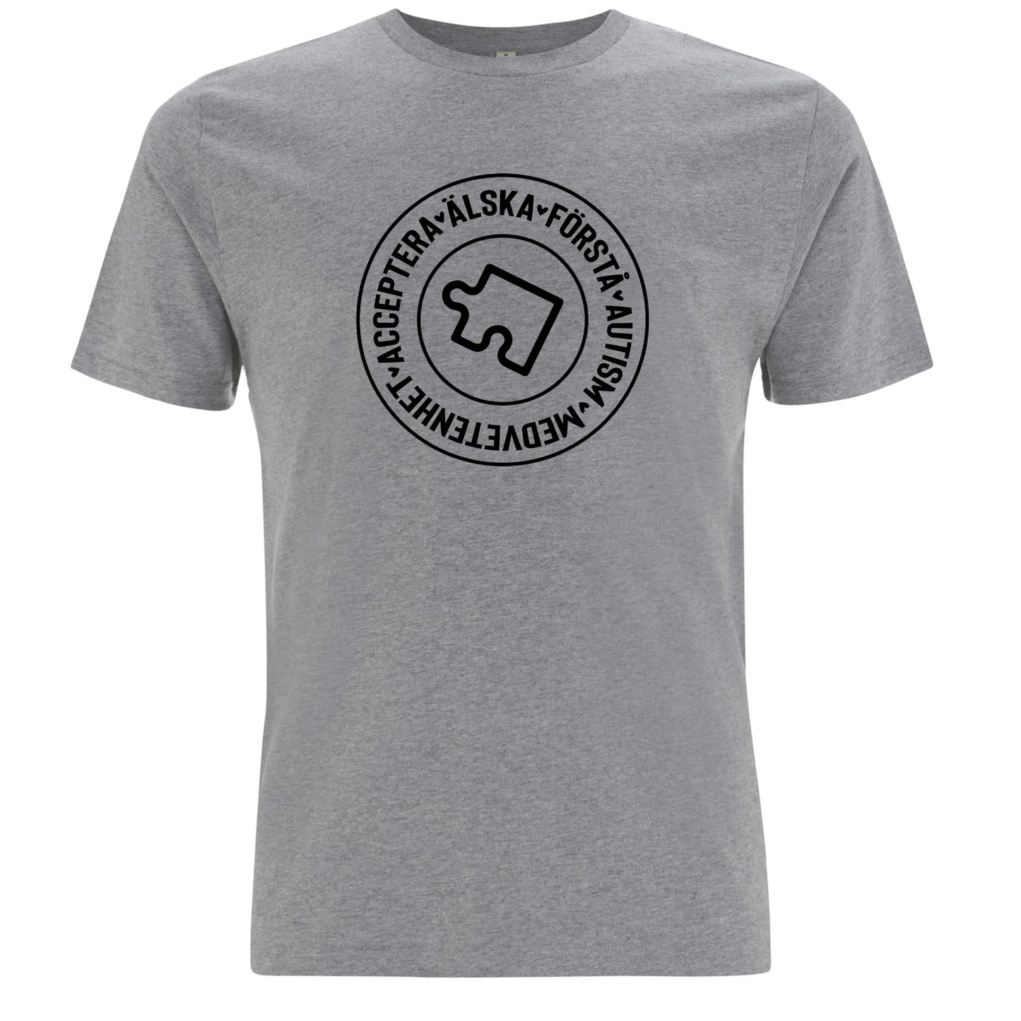 Acceptera Älska Förstå Autism Medvetenhet T-shirt-Lovely Text