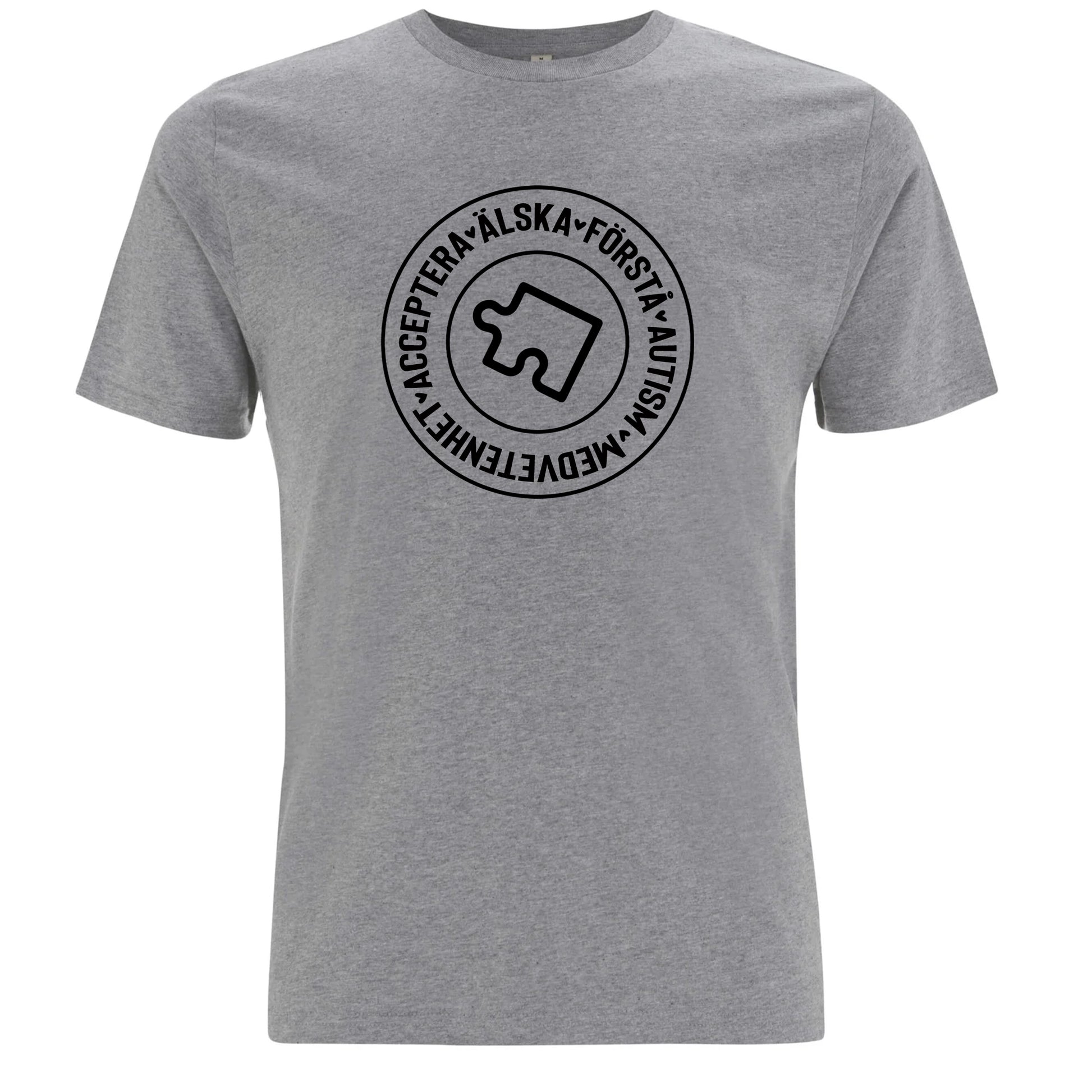 Acceptera Älska Förstå Autism Medvetenhet T-shirt-Lovely Text