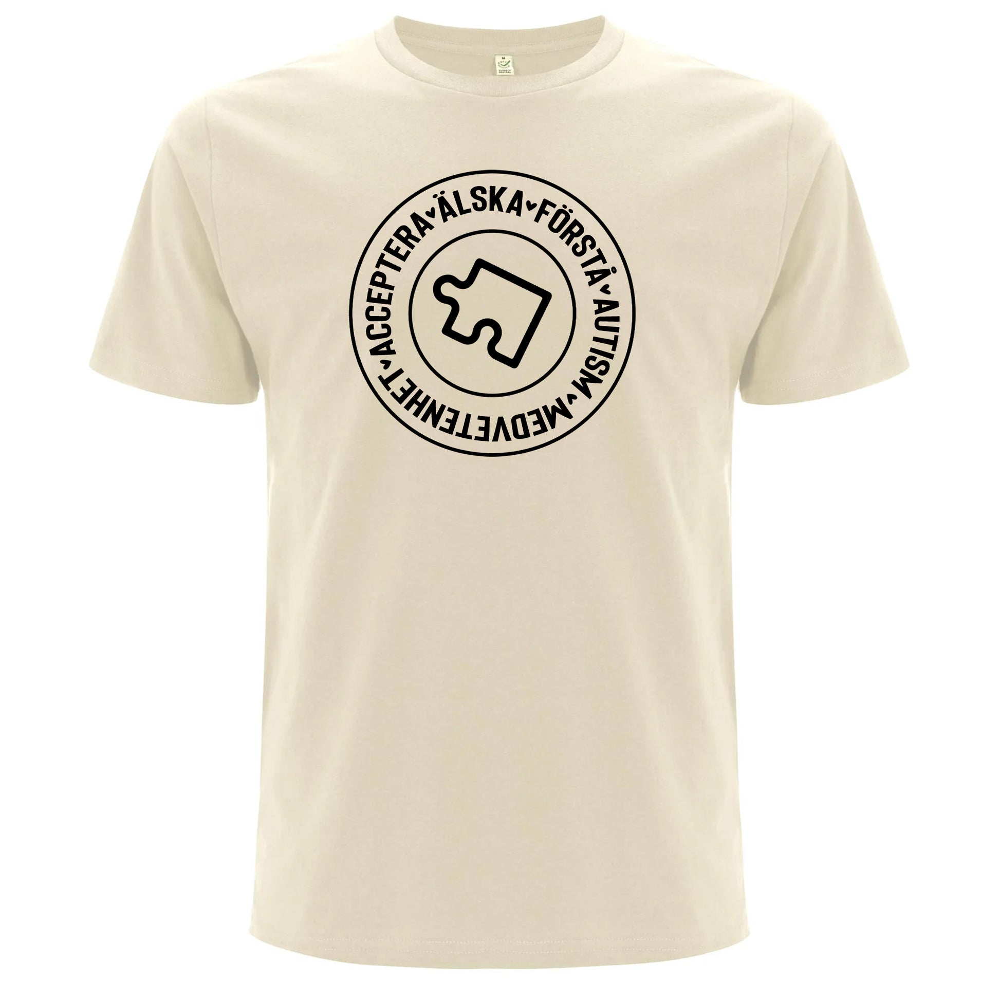 Acceptera Älska Förstå Autism Medvetenhet T-shirt-Lovely Text