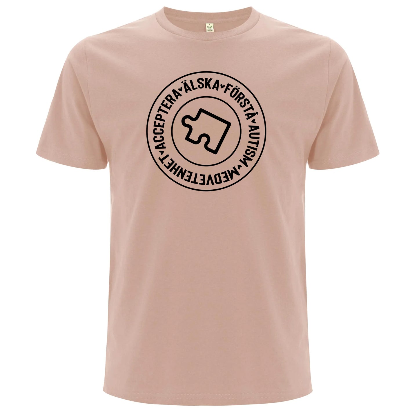 Acceptera Älska Förstå Autism Medvetenhet T-shirt-Lovely Text