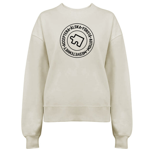 Acceptera Älska Förstå Autism Medvetenhet Damtröja - Bär medvetenhet med stolthet!-Lovely Text