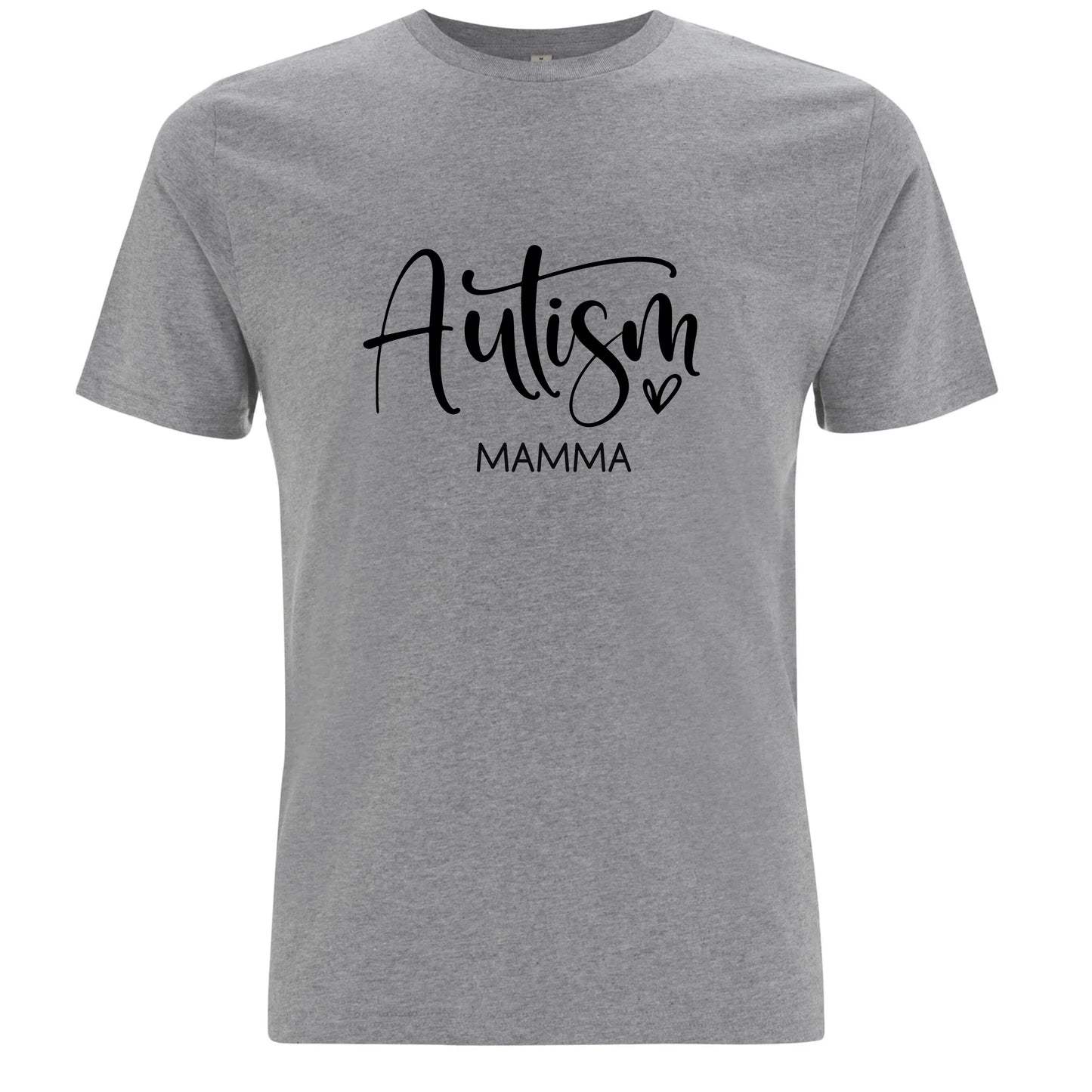 T-shirt för Autism Mammor – Stolt, Stark & Kärleksfull-Lovely Text