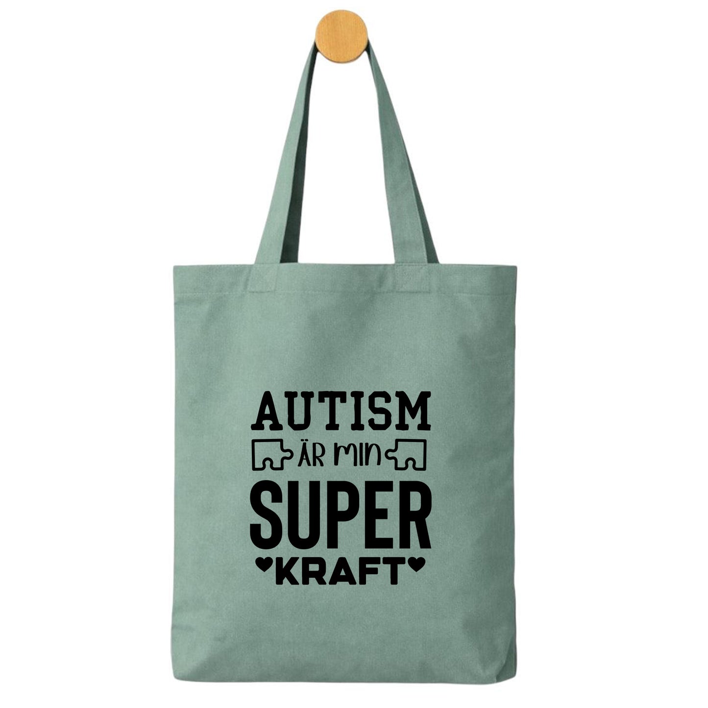 Tygpåse med Autismkraft – Autism är Min Superkraft