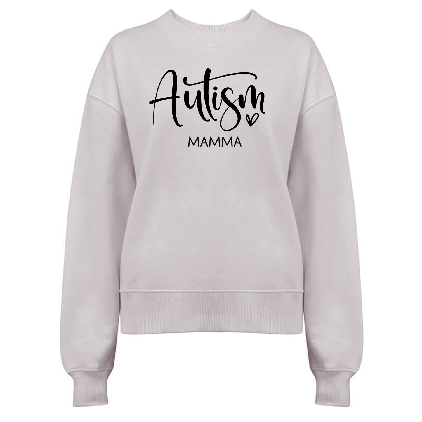 💖 Autism Mamma med Kärlek – En damtröja för Stolta Mammor!-Lovely Text