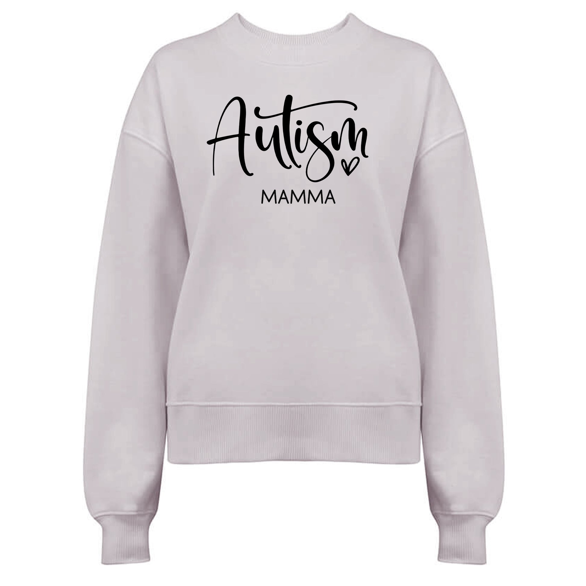 💖 Autism Mamma med Kärlek – En damtröja för Stolta Mammor!-Lovely Text