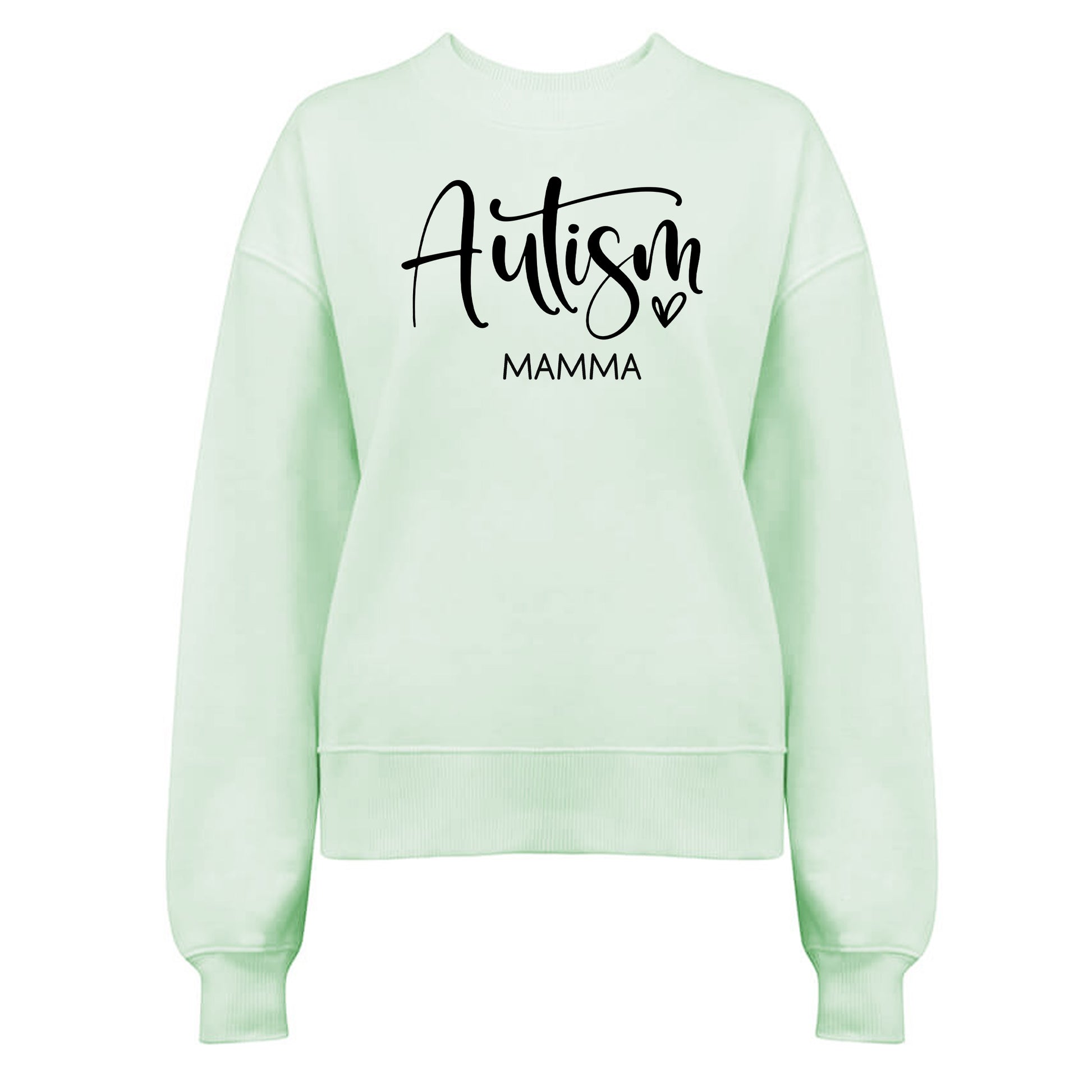 💖 Autism Mamma med Kärlek – En damtröja för Stolta Mammor!-Lovely Text