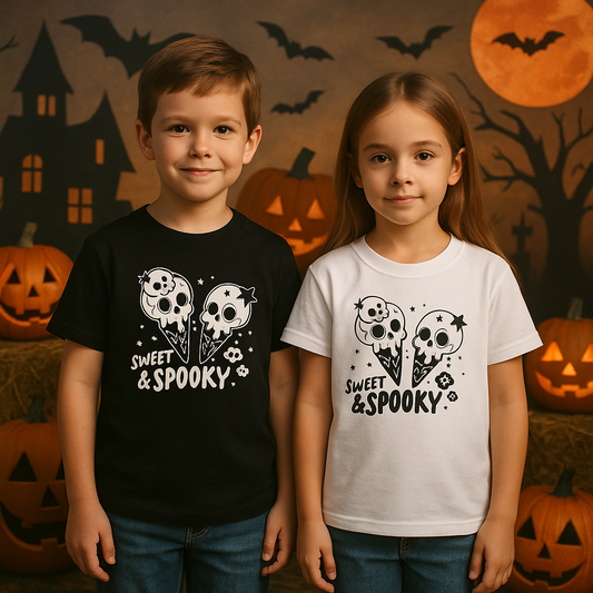 Sweet & Spooky – Halloween T-shirt Barn