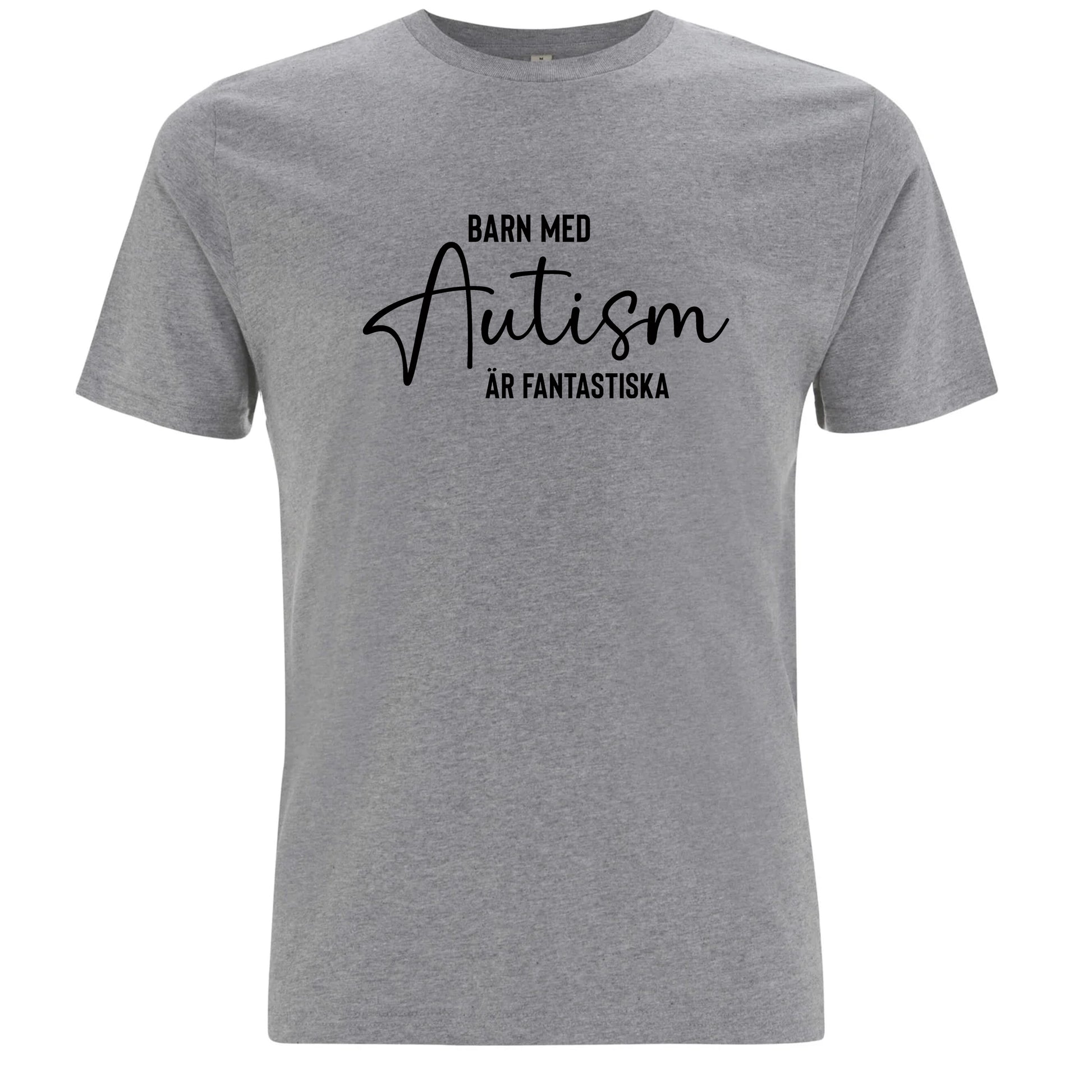 T-shirt med Autismpepp – Barn med Autism är Fantastiska-Lovely Text