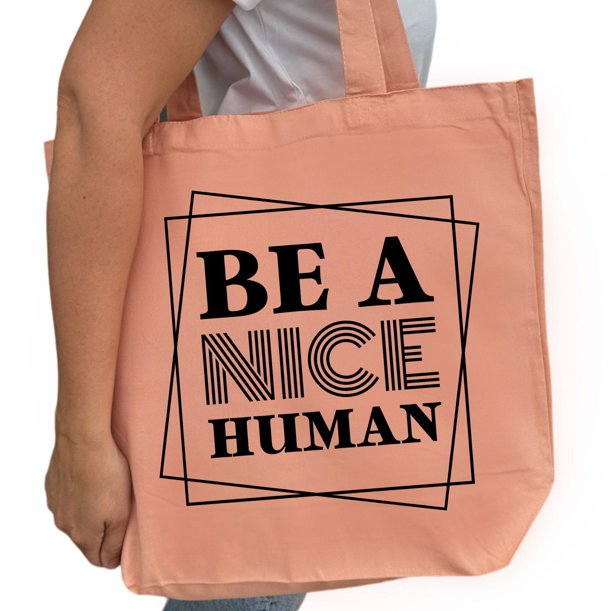 Be A Nice Human Tygpåse-Lovely Text
