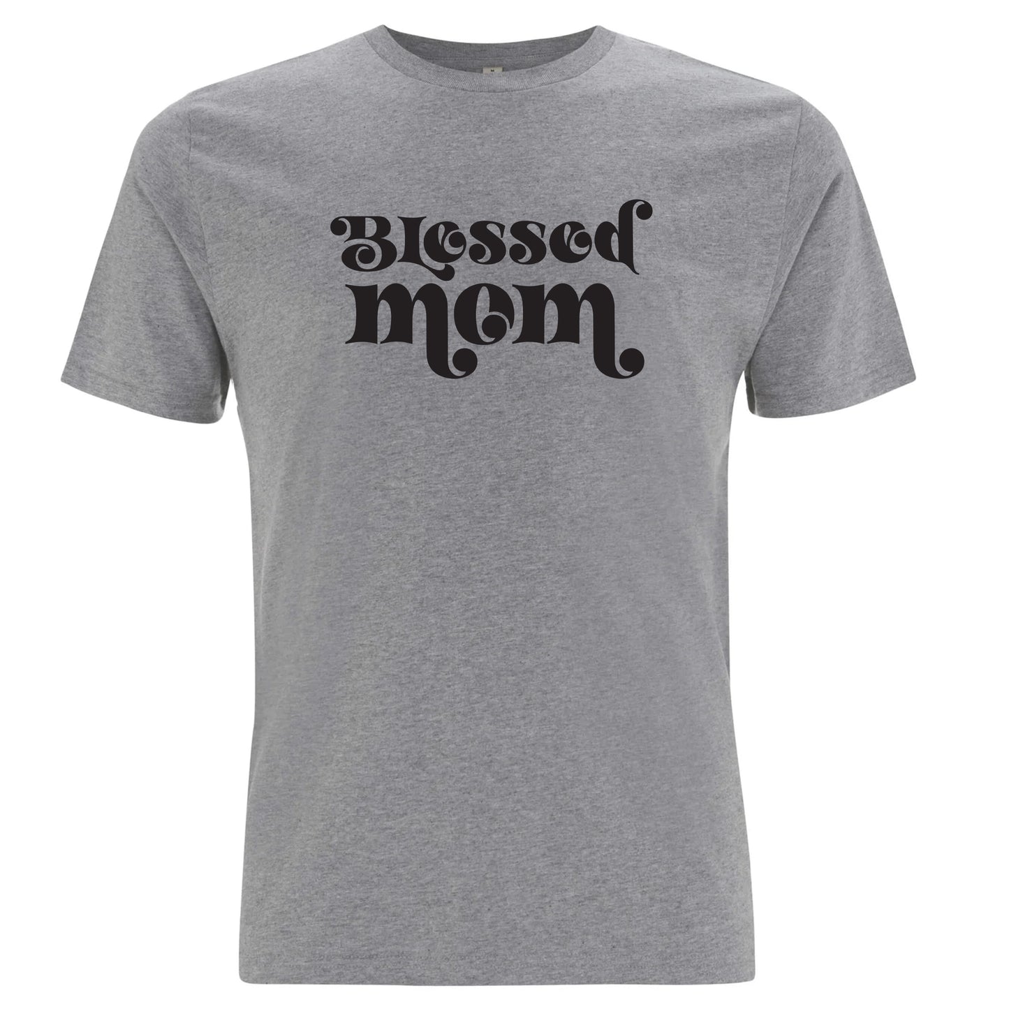 Välsignad Mamma T-shirt-Lovely Text