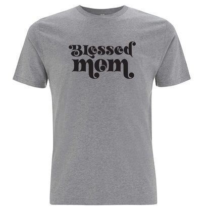 Välsignad Mamma T-shirt-Lovely Text
