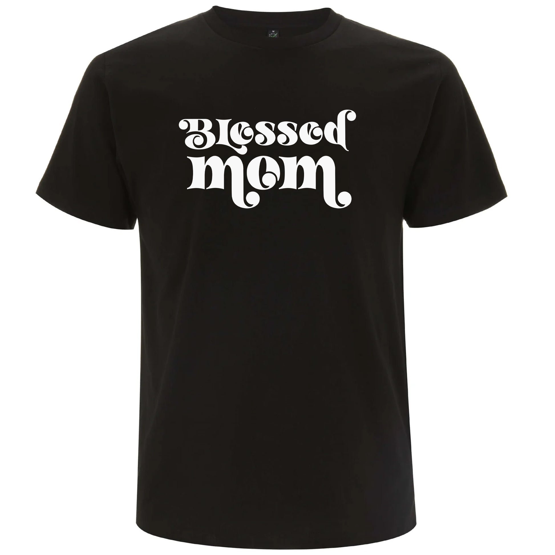 Välsignad Mamma T-shirt-Lovely Text