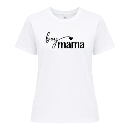 Boy Mama T-shirt – För Stolta Mammor till Pojkar
