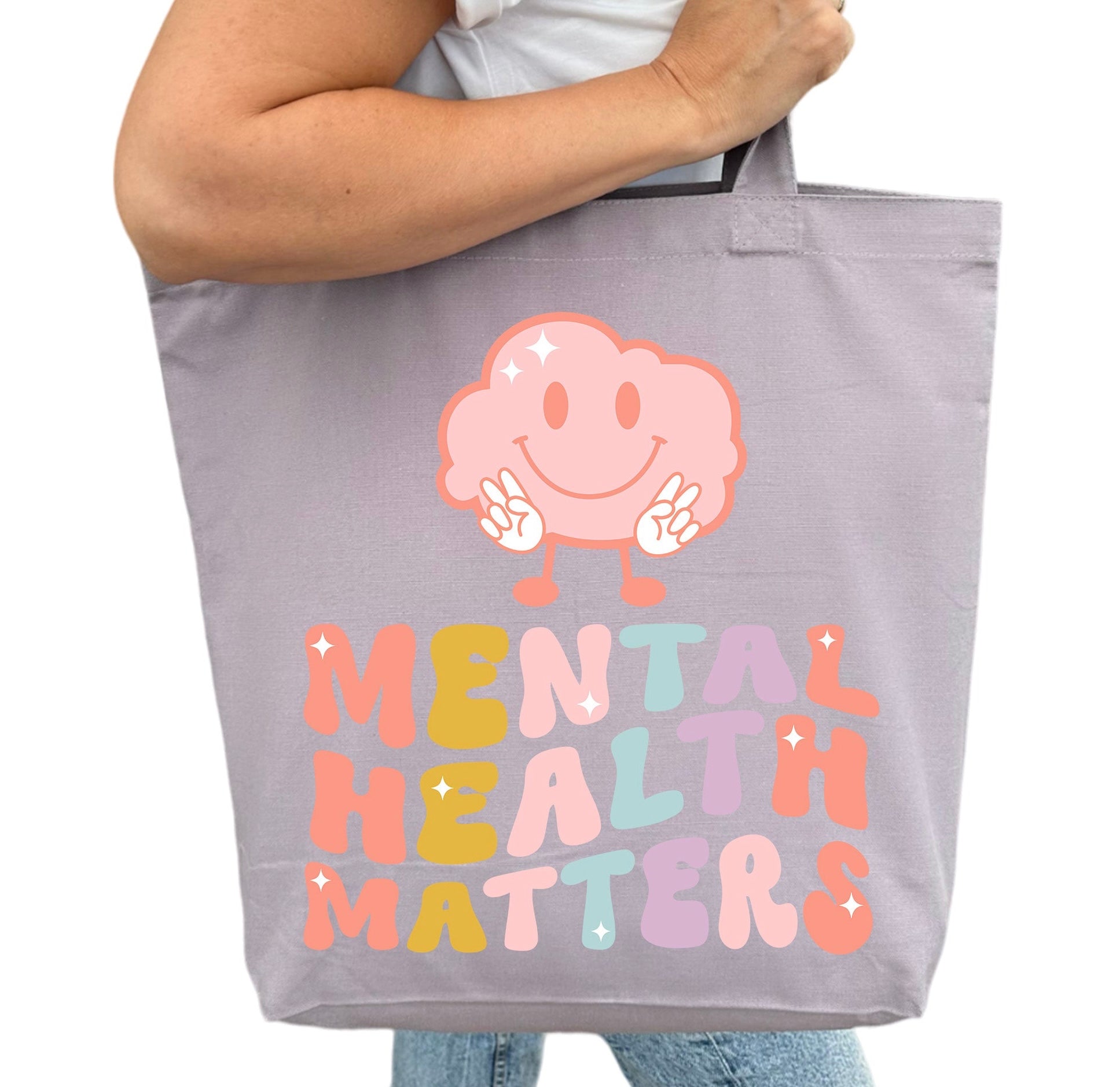 Mental Health Matters Tygpåse-Lovely Text