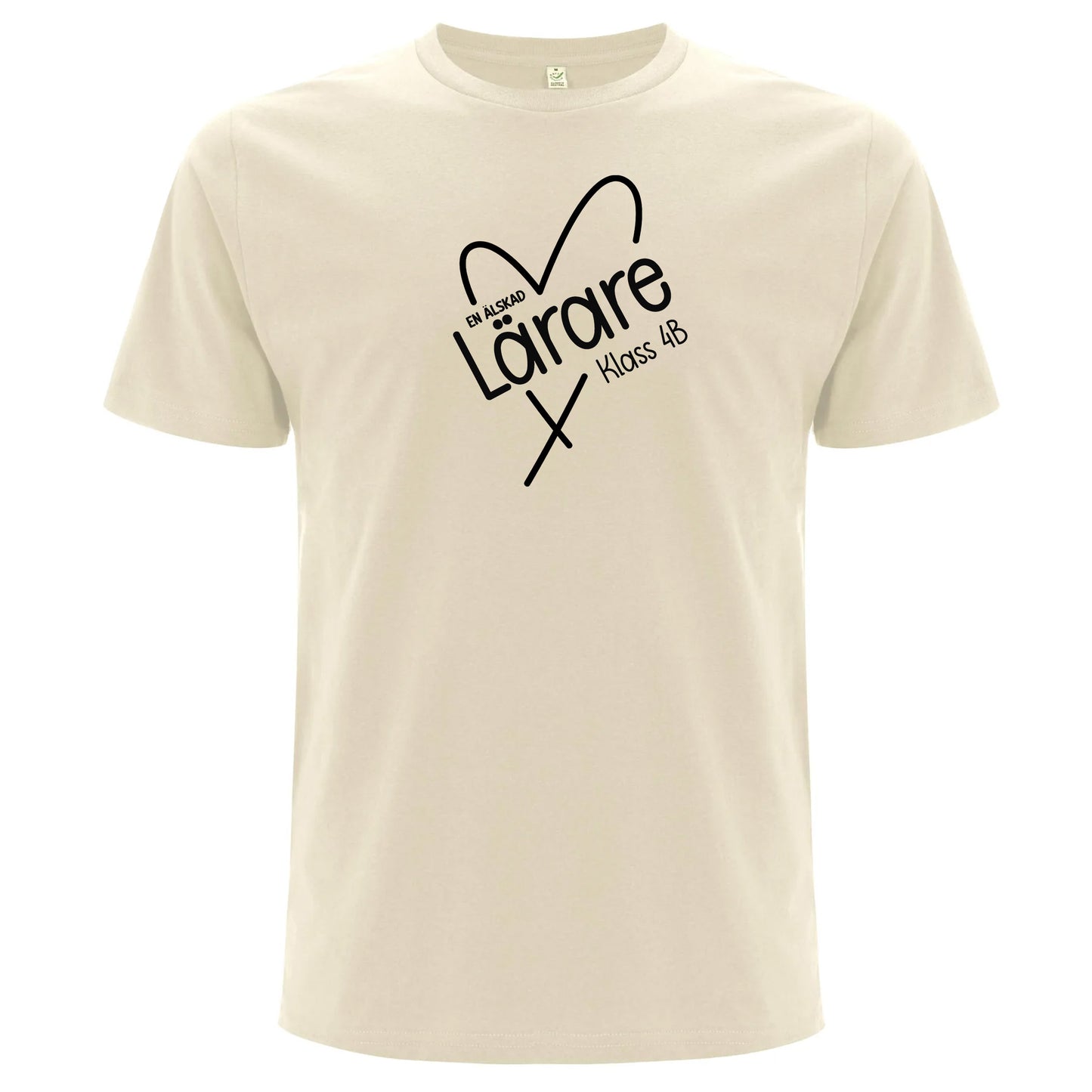 En älskad Lärare/Pedagog - T-shirt Lärare-Lovely Text
