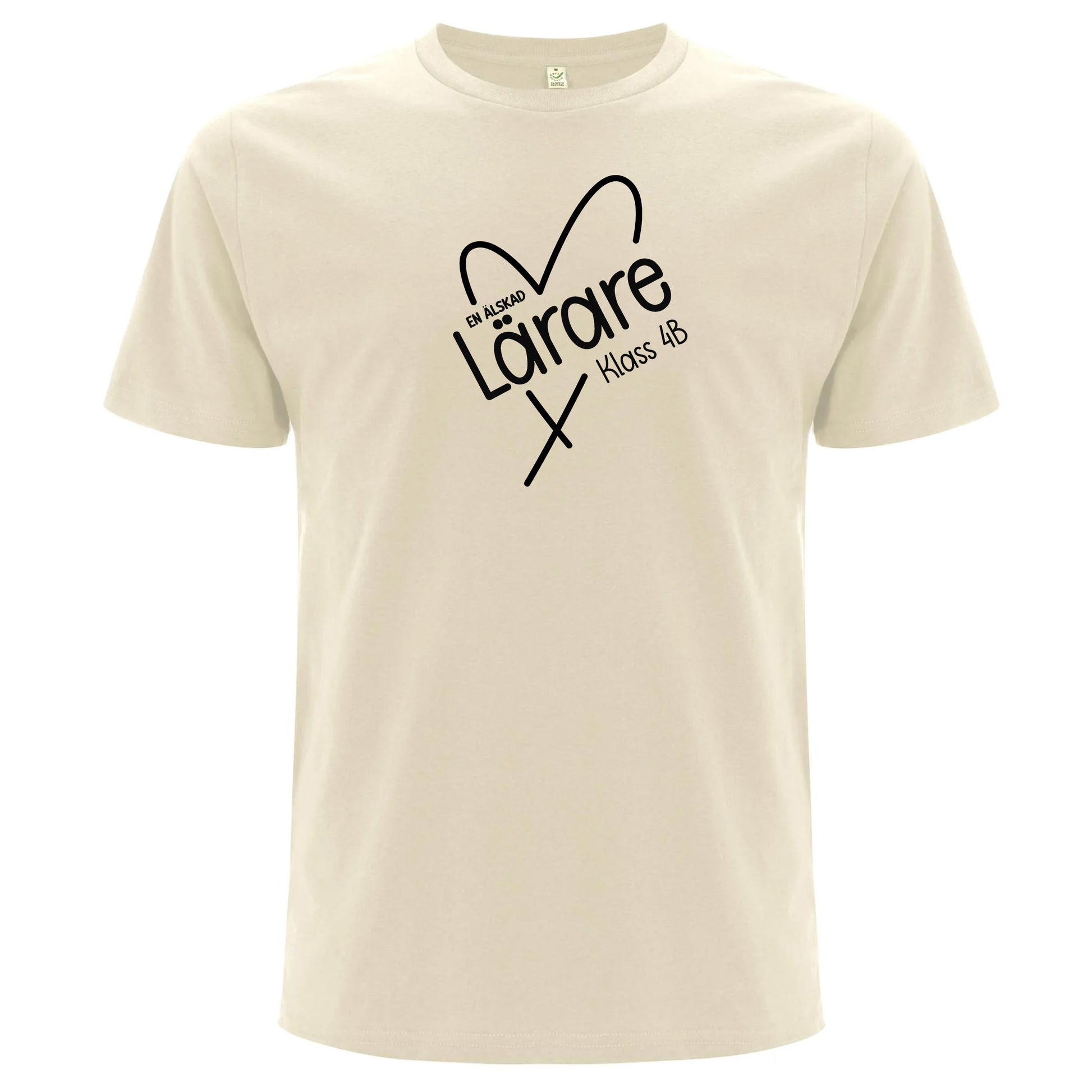 En älskad Lärare/Pedagog - T-shirt Lärare-Lovely Text