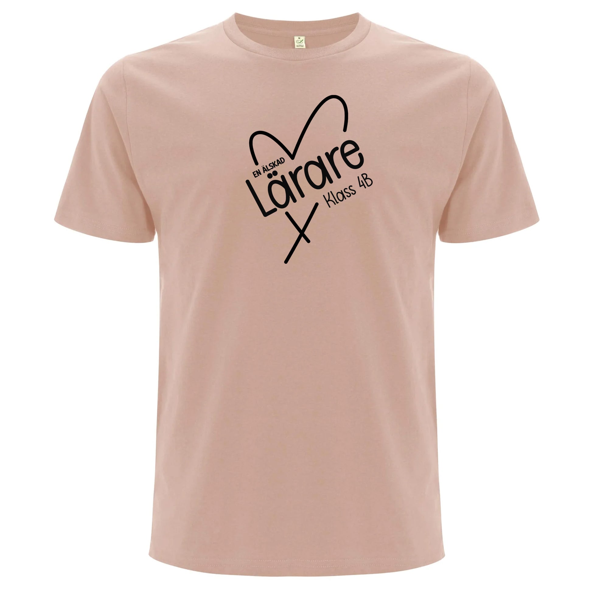 En älskad Lärare/Pedagog - T-shirt Lärare-Lovely Text