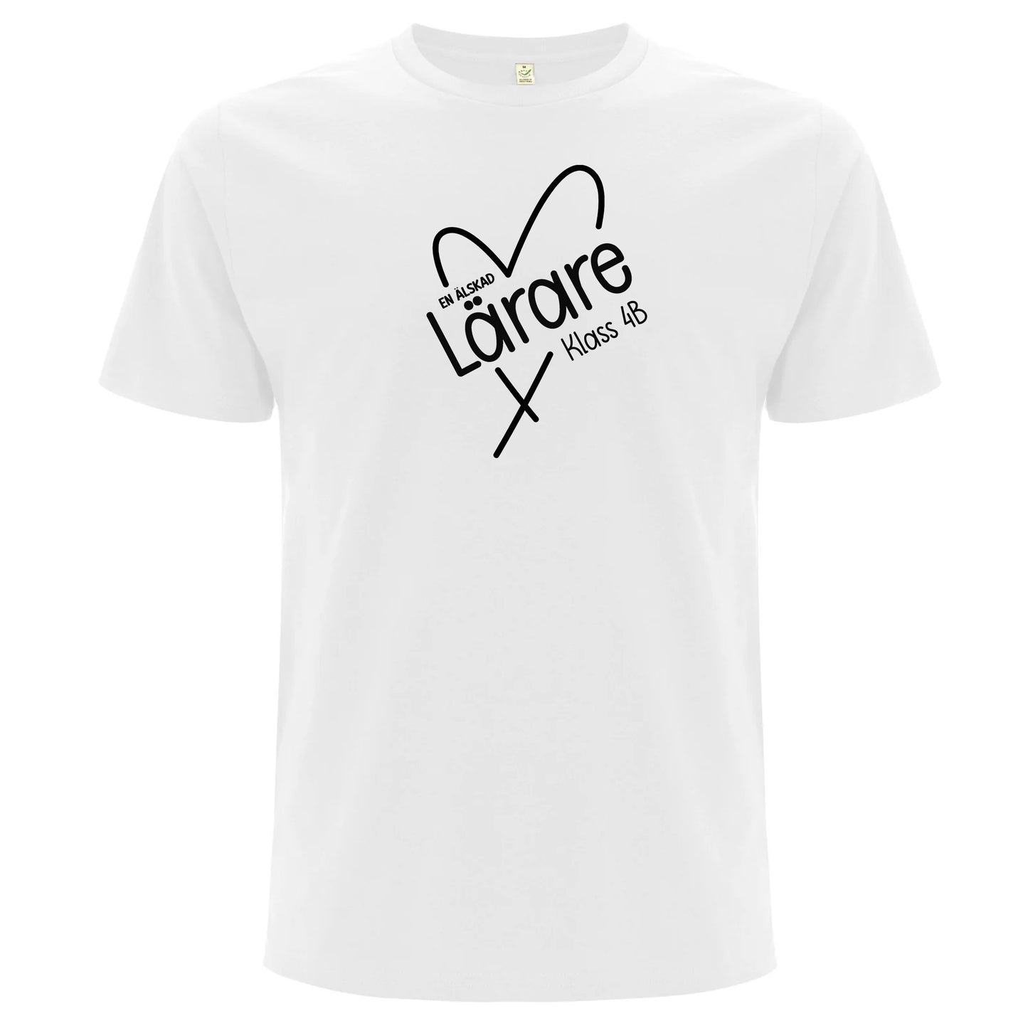 En älskad Lärare/Pedagog - T-shirt Lärare-Lovely Text
