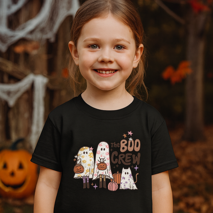 The BOO Crew Barn T-shirt – Halloweenlook för hela Familjen