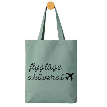 Tygpåse – Flygläge aktiverat