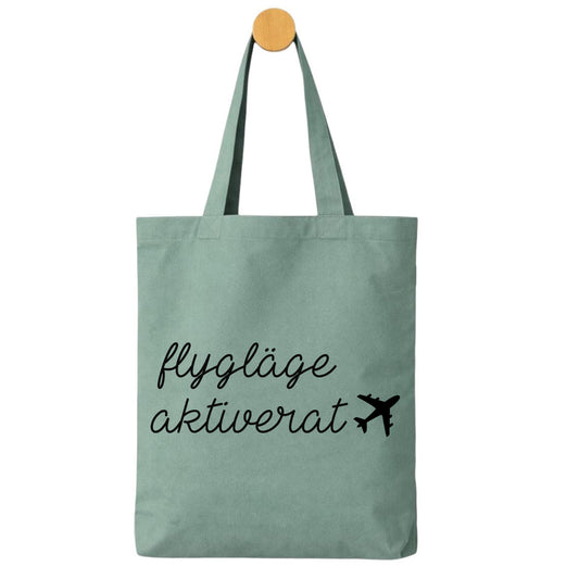 Tygpåse – Flygläge aktiverat