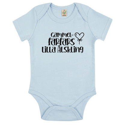 Gammel Farfars Lilla Älskling Babybody Nyfödd-Lovely Text
