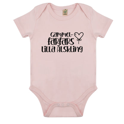 Gammel Farfars Lilla Älskling Babybody Nyfödd-Lovely Text