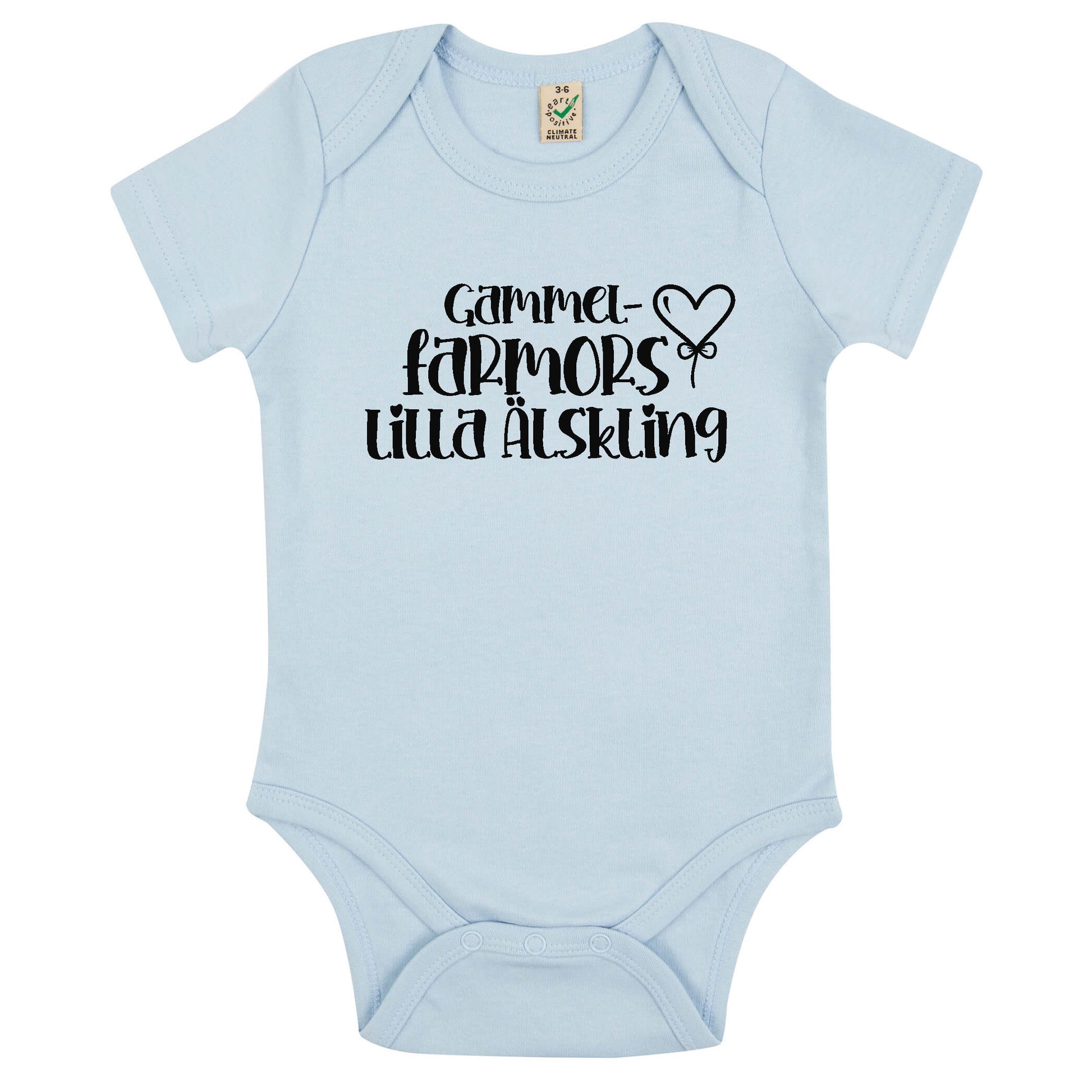 Gammel Farmors Lilla Älskling Babybody Nyfödd-Lovely Text