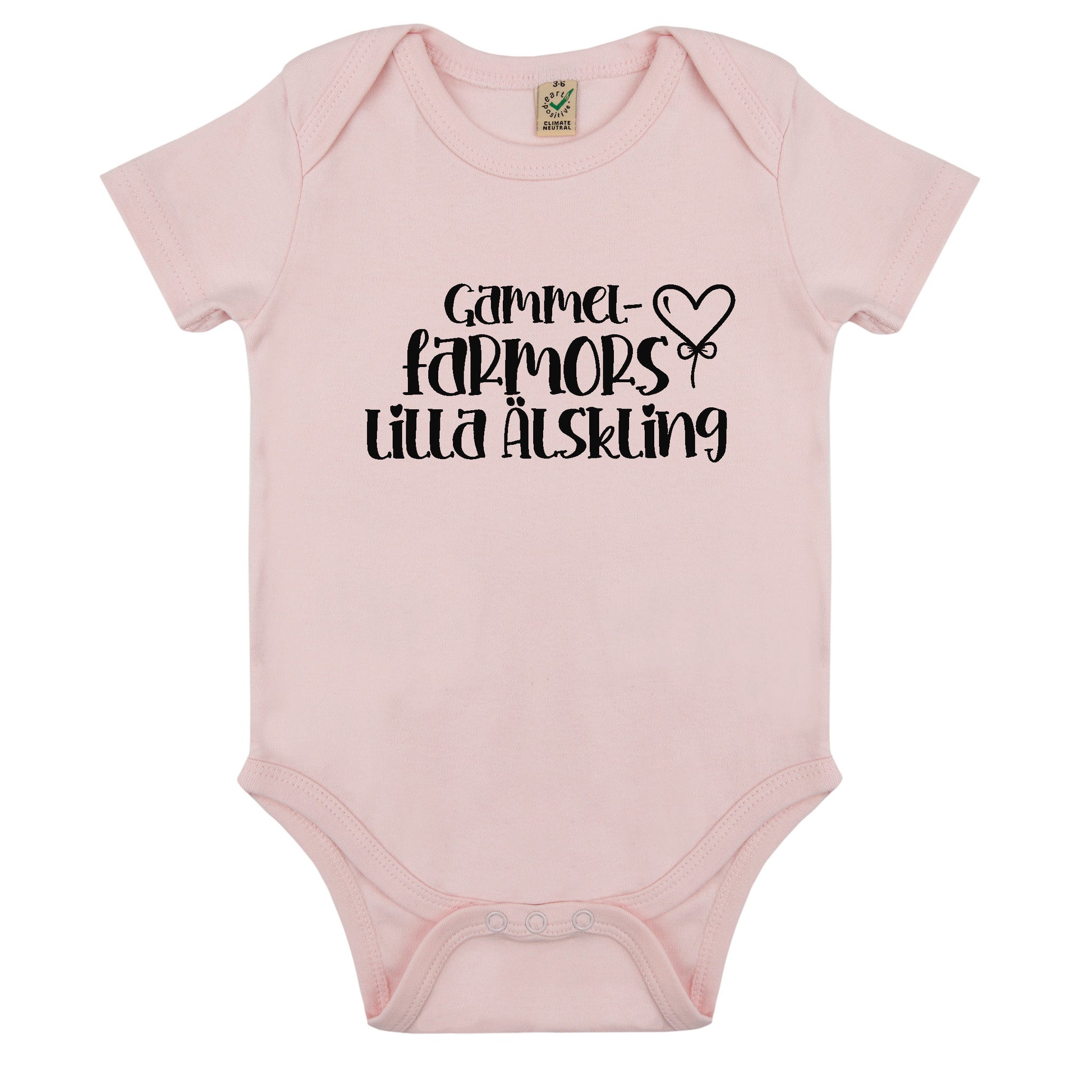 Gammel Farmors Lilla Älskling Babybody Nyfödd-Lovely Text