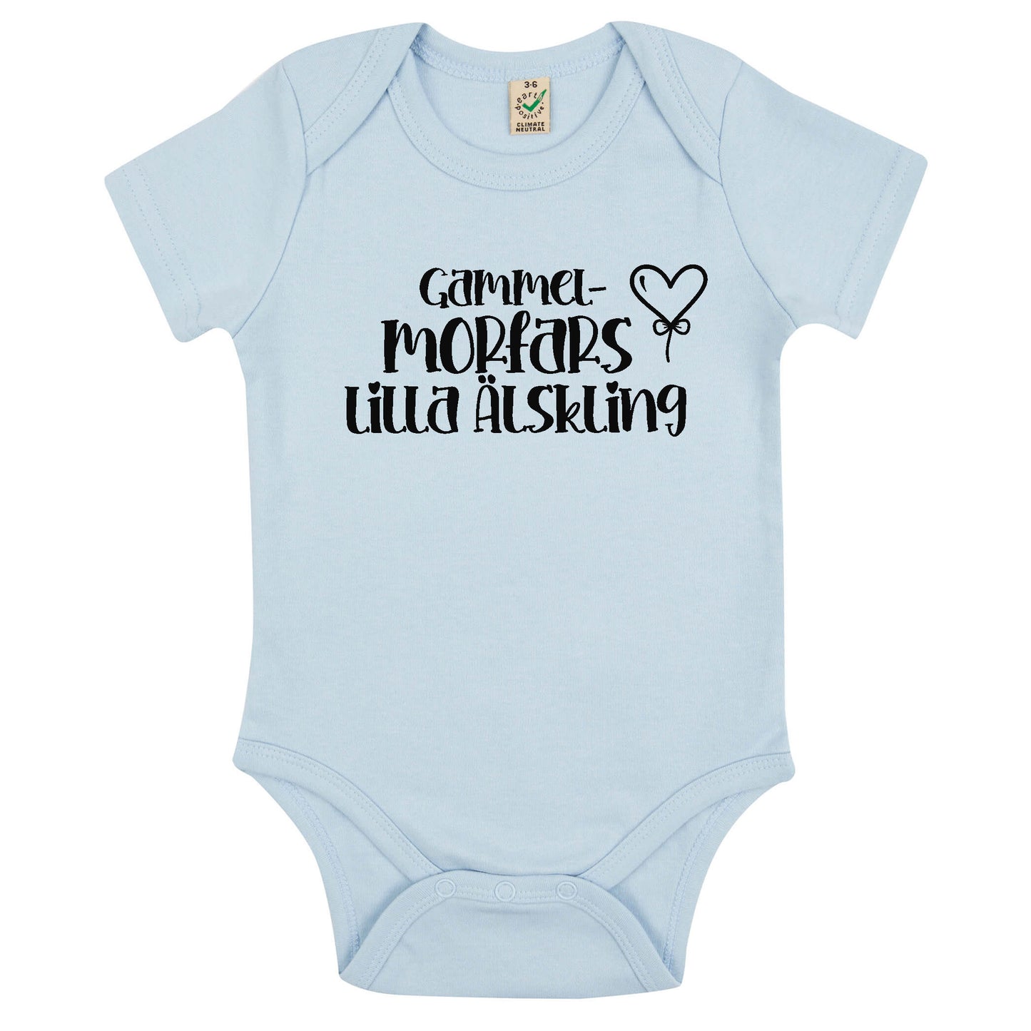 Gammel Morfars Lilla Älskling Babybody Nyfödd-Lovely Text