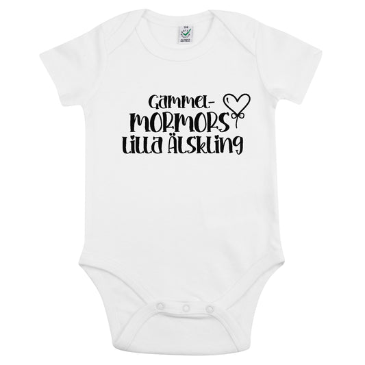 Gammel Mormors Lilla Älskling Babybody Nyfödd-Lovely Text
