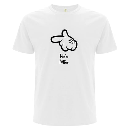 She is Mine & He is Mine – Matchande T-shirts för Par