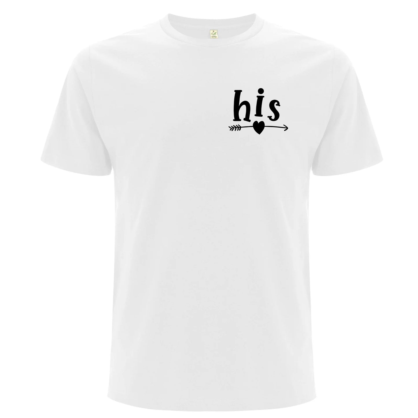 His och Hers – Matchande T-shirts för Par till Alla Hjärtans Dag