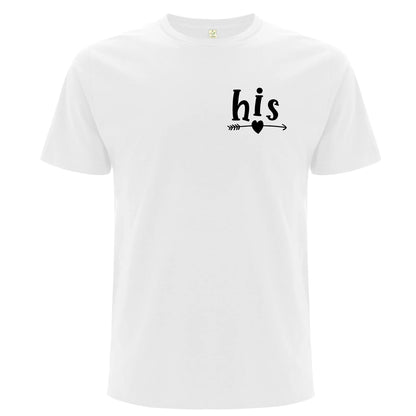 His och Hers – Matchande T-shirts för Par till Alla Hjärtans Dag