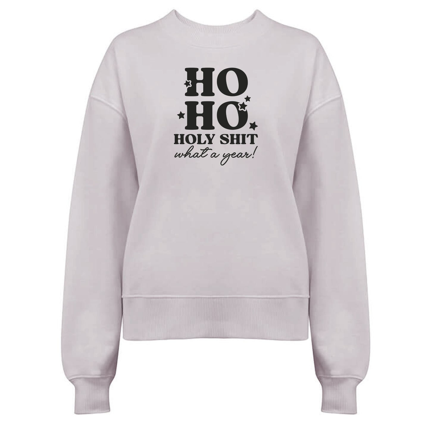 Ho Ho Holy Shit what a Year! - Jultröja-Lovely Text