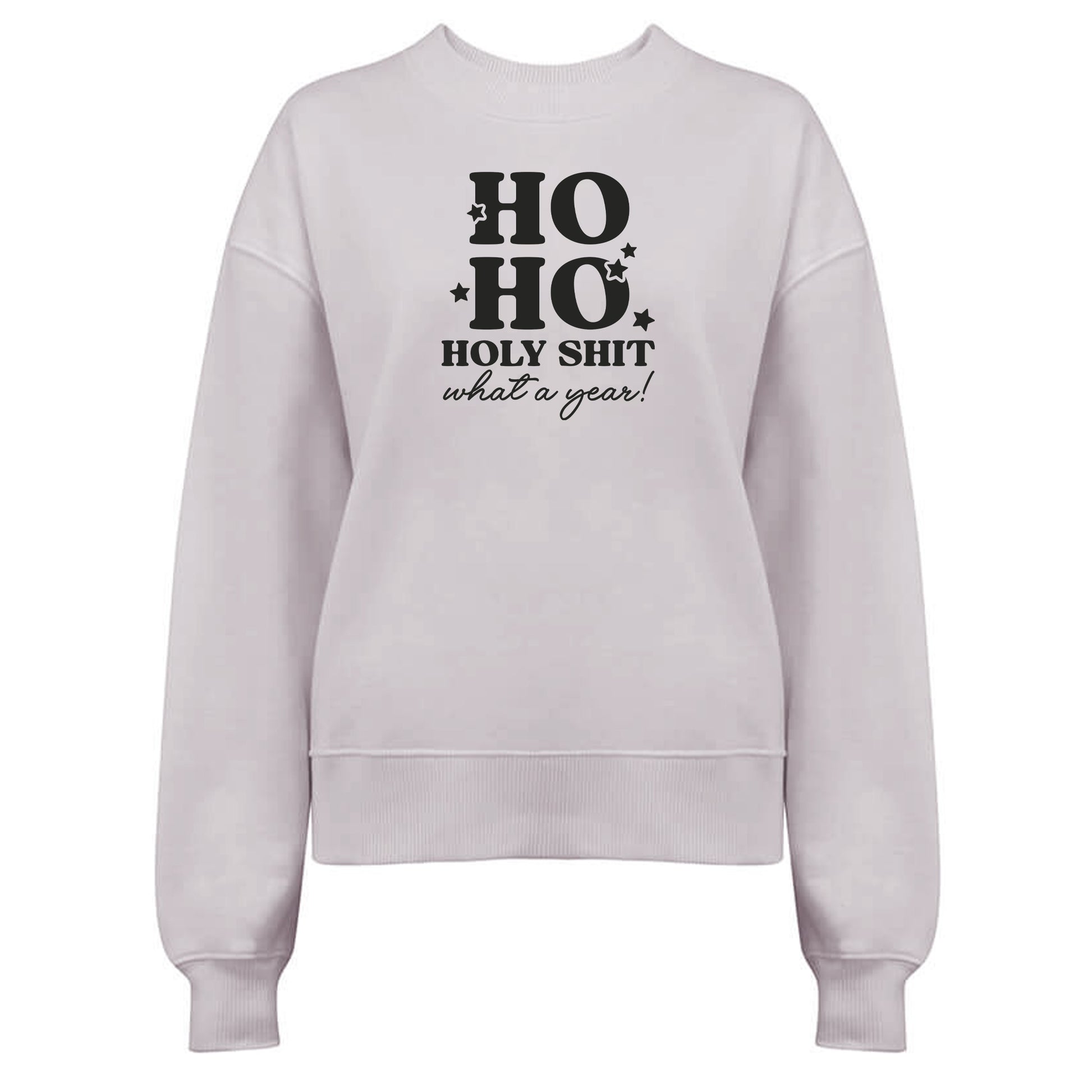 Ho Ho Holy Shit what a Year! - Jultröja-Lovely Text