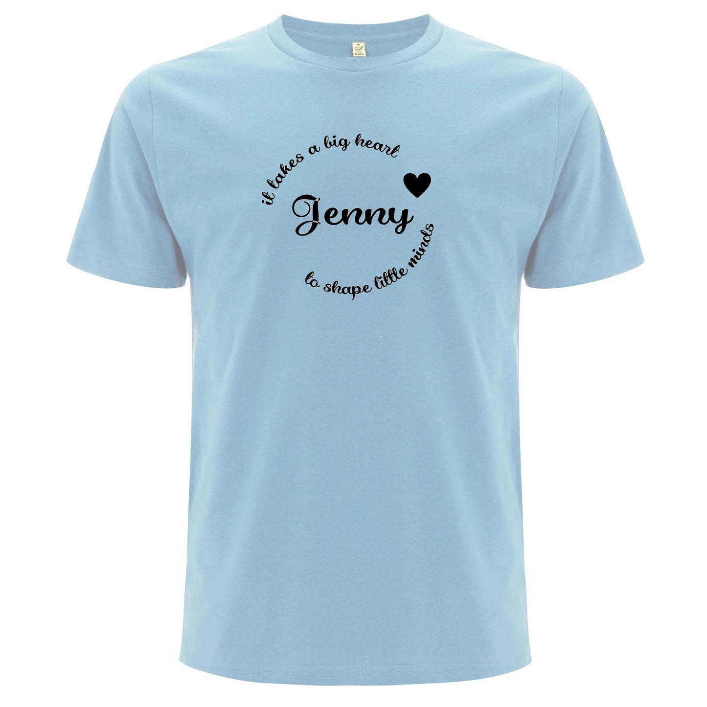 It Takes A Big Heart To Shape Little Minds Lärare T-shirt-Lovely Text