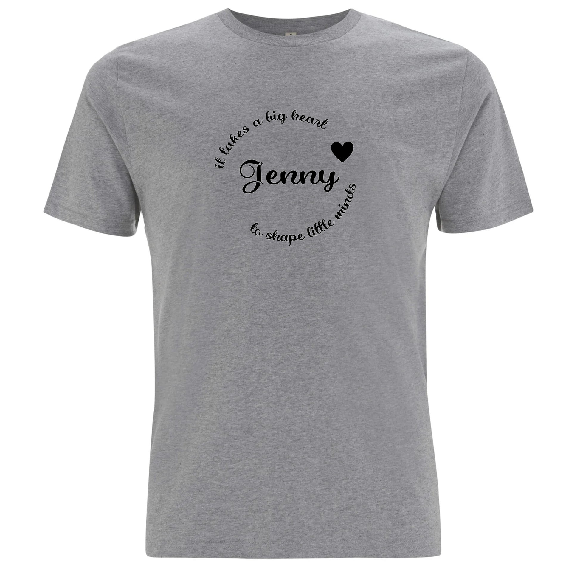 It Takes A Big Heart To Shape Little Minds Lärare T-shirt-Lovely Text