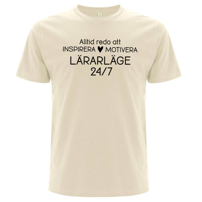 Lärarläge 24/7 - T-shirt Lärare-Lovely Text