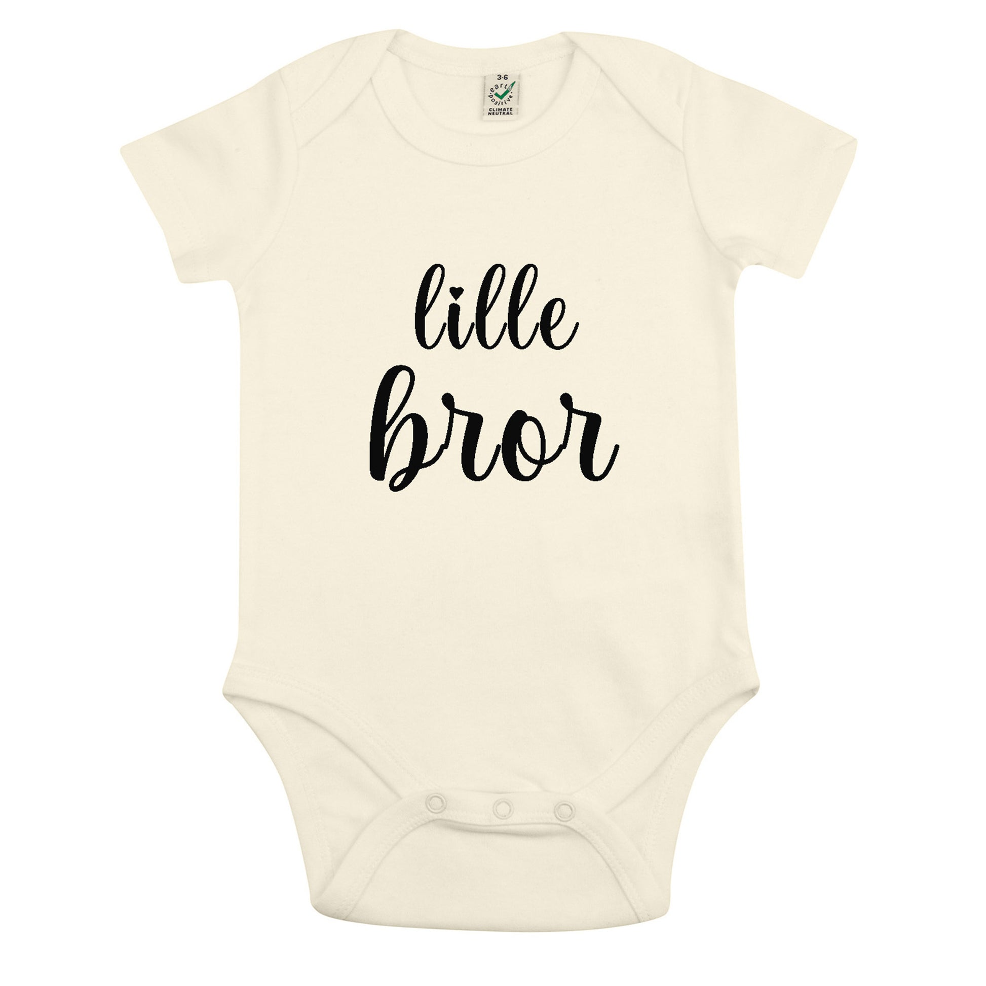 LilleBror Baby Body-Lovely Text